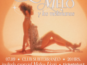 Actriz cantante Karla Melo estrena vivo disco debut Club Subterráneo