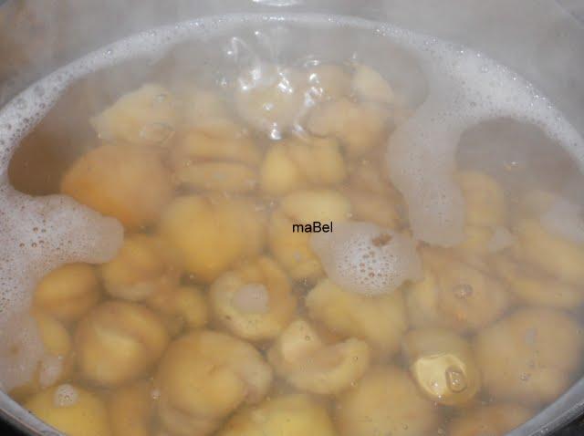 Ñoquis de castañas - gnocchi di castagne