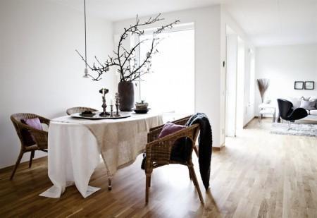 suelo de madera con calefacción radiante silla Svanen (el Cisne) o la Siete de Arne Jacobsen puro estilo nórdico muebles de diseño minimalismo nórdico lámparas de diseño estilo escandinavo electrodomésticos siemens diseño sueco diseño de interiores diseño danés decoración minimalista decoración de otoño decoración de interiores 