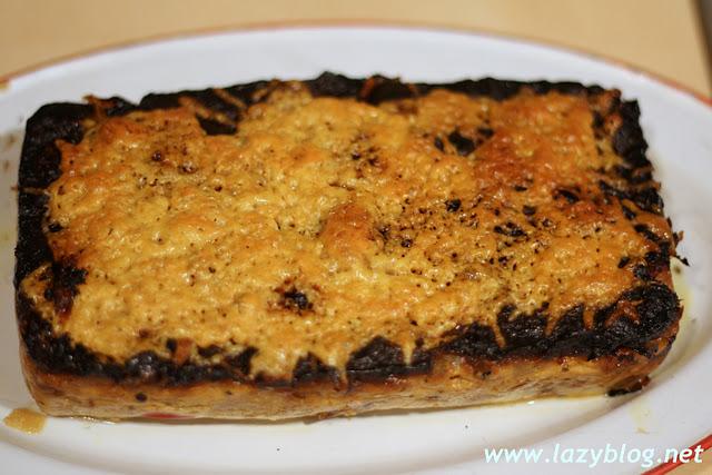 Pastel de verduras caramelizadas y manzana (sin lactosa)