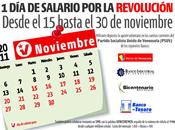 Este miércoles noviembre finaliza jornada salario Revolución'