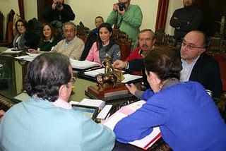 EL CERVATILLO TAURINO EN LA APERTURA DE LA SESIÓN DEL PLENO DE LA CORPORACIÓN PRIEGUENSE