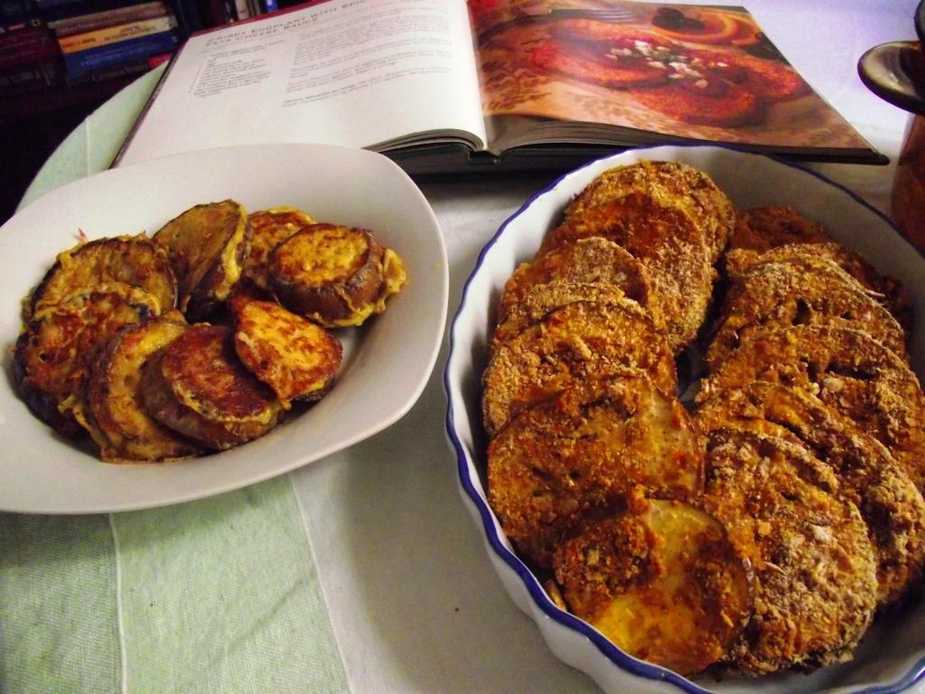 ¡Sabrosas berenjenas gratinadas!