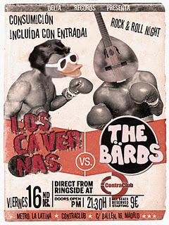 En concierto: Los Cavernas + The Bards