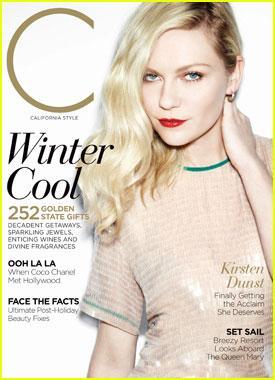 Kirsten Dunst Covers 'C' Magazine December 2011