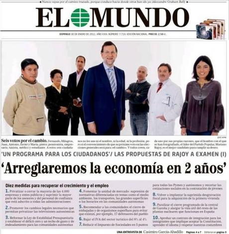 Rajoy promete arreglar la economia en 2 años