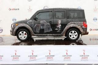 Festival de Aerografía en Moscú en el año 2009