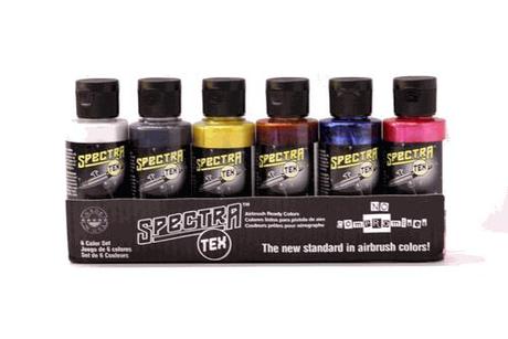Más Tipos de Pinturas para aerografía METALLIC SET