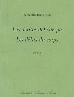 La poesía de Samantha Barendson