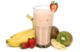 Batidos naturales para bebés o niños