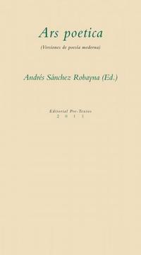 Ars poetica Ars poetica