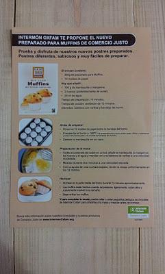 brownie y muffins de comercio justo