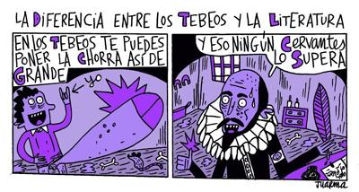 La diferencia entre los Tebeos y la Literatura