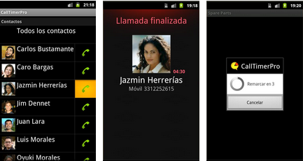 CallTimerPro para controlar tus llamadas