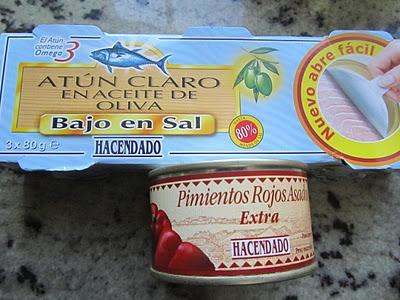 CISNES DE ATÚN Y PIMIENTO CISNES DE ATÚN Y PIMIENTO