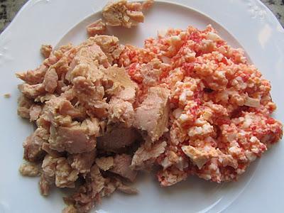 CISNES DE ATÚN Y PIMIENTO CISNES DE ATÚN Y PIMIENTO