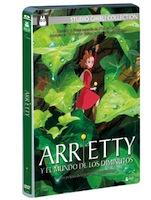 Contenidos definitivos del DVD y Bluray de Arrietty