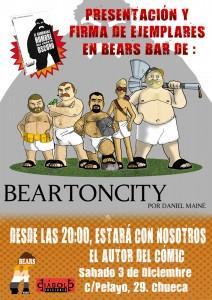 Firmas de BEARTONCITY en el BEARS BAR