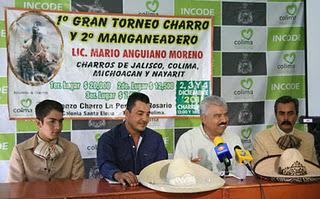 Anunciaron Torneo Charro en Tecomán