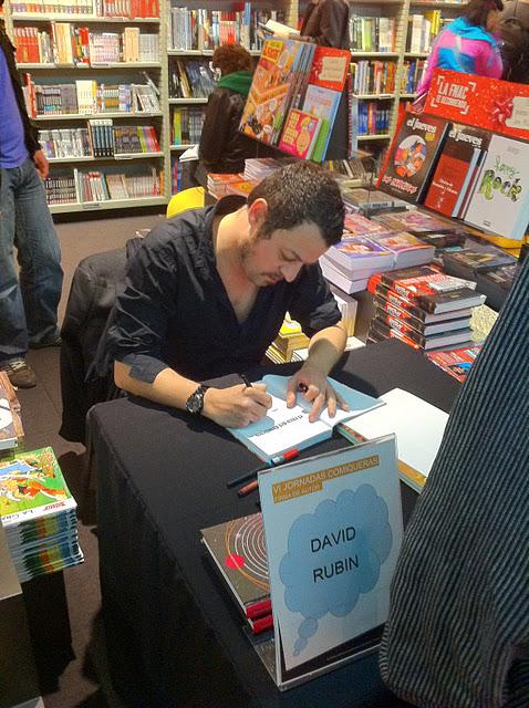 Algunas fotos de las Jornadas Comiqueras celebradas en la FNAC
