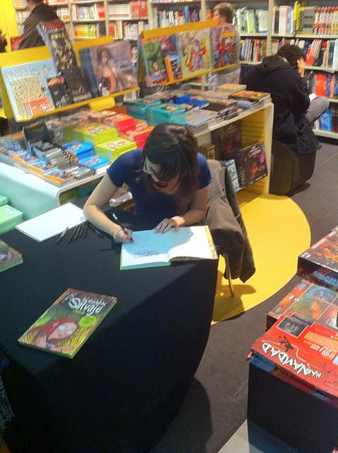 Algunas fotos de las Jornadas Comiqueras celebradas en la FNAC