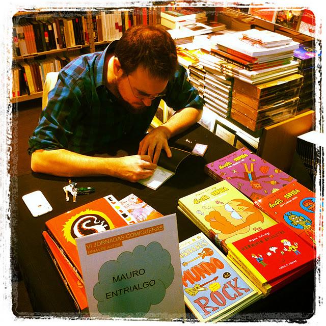 Algunas fotos de las Jornadas Comiqueras celebradas en la FNAC