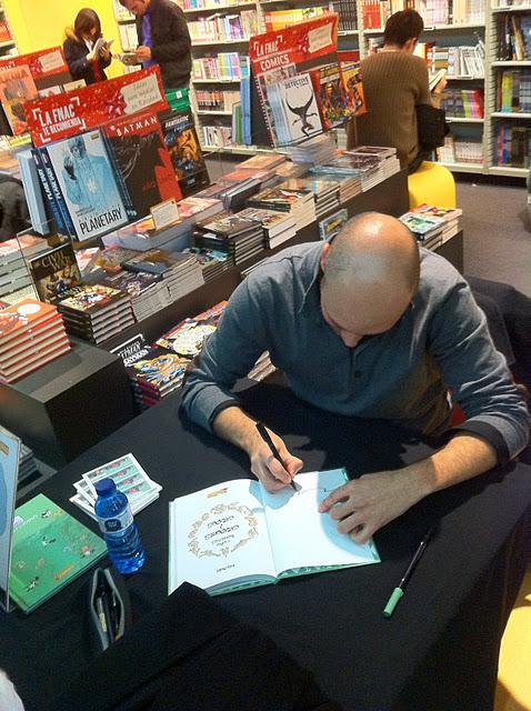 Algunas fotos de las Jornadas Comiqueras celebradas en la FNAC