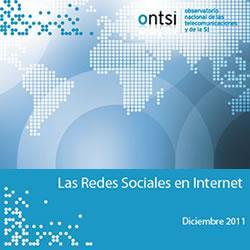 Primer estudio sobre Estudio Redes Sociales (ONTSI)