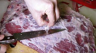 Matambrito tiernizado a la leche