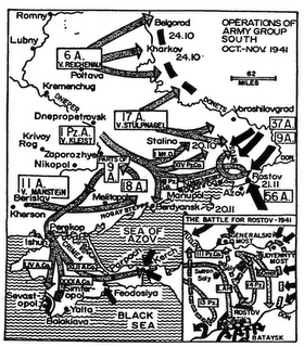 La primera retirada de la Wehrmacht: El Grupo de Ejércitos Sur cede Rostov - 02/12/1941.