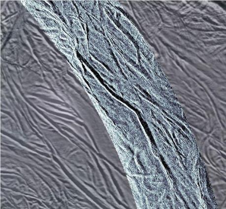 Las primeras imágenes de Encélado tomadas mediante RADAR.