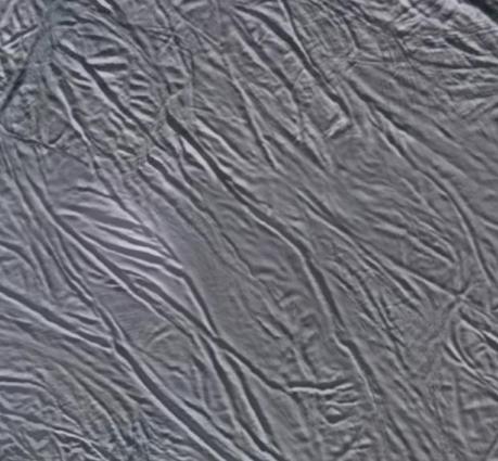 Las primeras imágenes de Encélado tomadas mediante RADAR.