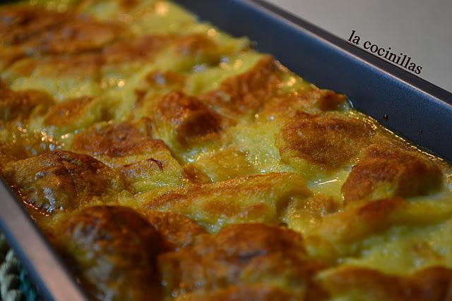 FLAN DE PAN DE LECHE