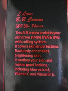 I love BB Cream de Peripera - mi total-love