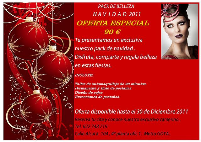 PACK DE BELLEZA NAVIDAD 2011-2012