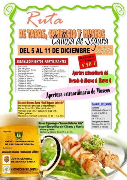 Callosa de Segura. Ruta de Tapas, Comercios y Museos 2011