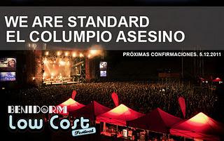 El Columpio Asesino y We Are Standard Al Low Cost Festival 2012