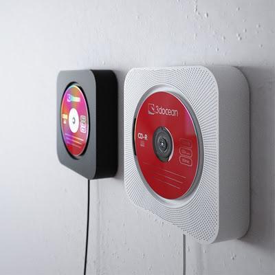 My Wishlist: reproductor de CD de pared de Muji My Wishlist: reproductor de CD de pared de Muji