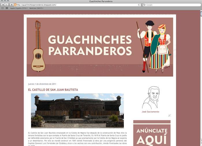 Rediseño de blogs: Guachinches Parranderos