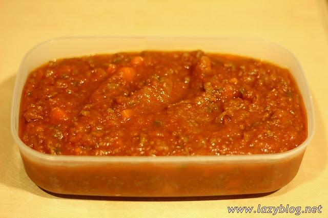 Salsa bolognesa de La cuchara de Plata