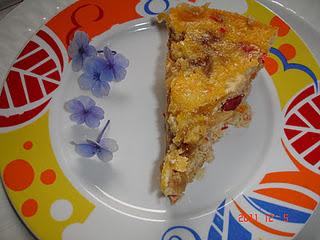 PASTEL DE VERDURAS Y QUINOA CON CEBOLLA  CARAMELIZADA