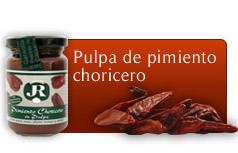 Pulpa de pimiento JR, Pulpa de mimiento choricero de La Rioja y pulpa de ñora