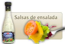 Salsas de ensalada JR, Tzatzki, Frutos del bosque, De la huerta