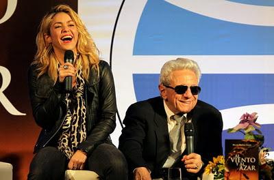 Shakira  desea suerte al Barça