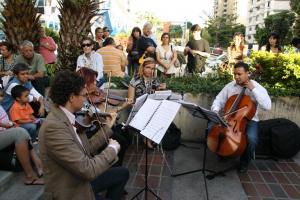 Música, Arte y Gastronomía conviven en el Paseo Los Palos Grandes