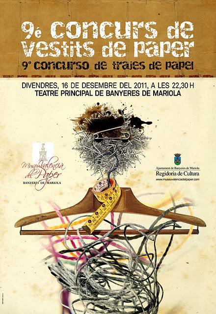 Banyeres de Mariola. IX Concurso de Trajes de Papel 2011