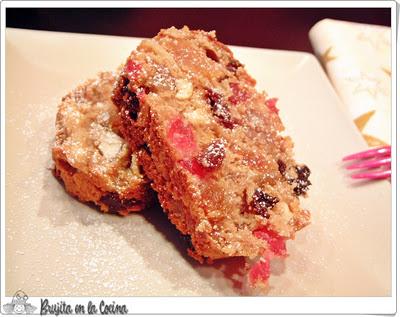 Sencillo bizcocho de navidad