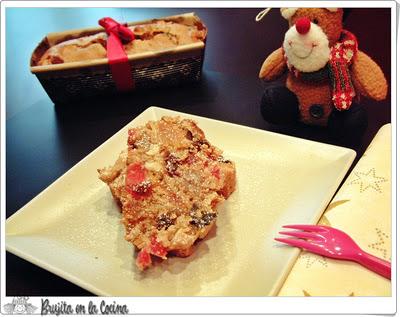 Sencillo bizcocho de navidad