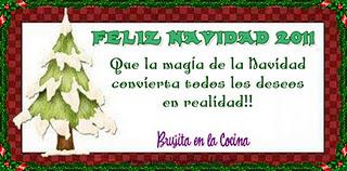 Sencillo bizcocho de navidad