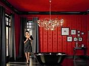 Baños Rojo Negro